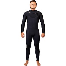 Combinaison Intégrale Gul Viper Yamamoto 3/2 Mm À Coutures Invisibles Et Fermeture Éclair Dorsale - Noire Vr1223