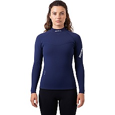 Haut De Combinaison De Plongée Gul Code Zero 1 Mm ECO Thermo Pour Femme 2026 - Bleu Ac0112