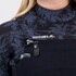 Combinaison De Plongée Gul Flexor Yulex 4/3 Mm Bs À Fermeture Éclair Sur La Poitrine Pour Femme - Noir / Tie Bird Fx1226