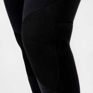Combinaison De Plongée Gul Flexor Yulex 5/4 Mm Bs À Fermeture Éclair Sur La Poitrine Pour Femme - Noir / Scatter Palm Fx1227