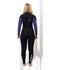 Combinaison De Plongée Gul Flexor Yulex 5/4 Mm Bs À Fermeture Éclair Sur La Poitrine Pour Femme - Noir / Tie Bird Fx1227