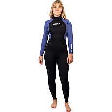 Combinaison Intégrale Gul G-Force Natur 3/2 Mm Pour Femme 2026 - Noir/Bleu Gf1306
