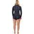 Combinaison De Plongée Gul Luna7 Yulex 2 Mm Pour Femme, Coupe Shorty, Collection Printemps 2026 - Noir/Scatterpalm
