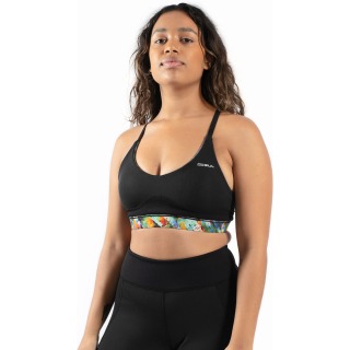 Soutien-Gorge En Néoprène Luna7 Pour Femme De Gul - Noir/Jungle La0303
