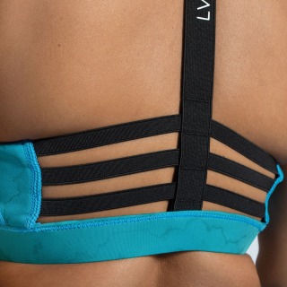 Soutien-Gorge En Néoprène Luna7 Pour Femme De Gul - Marbré/Turquoise La0303