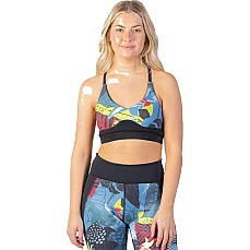 Soutien-Gorge En Néoprène Luna7 Pour Femme De Gul - Tropical/Noir La0303