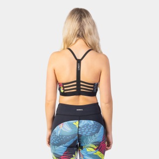 Soutien-Gorge En Néoprène Luna7 Pour Femme De Gul - Tropical/Noir La0303