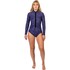 Combinaison De Plongée Gul Luna7 Yulex 2 Mm Pour Femme, Collection Printemps 2026 - Tiebird/Noir La4304