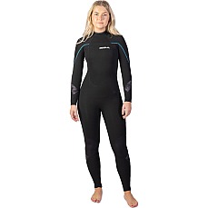 Combinaison De Plongée Gul Response 5/3 Mm Bs À Fermeture Éclair Dorsale Pour Femme - Noire Re1229 Combinaison De Plongée Gul Response 5/3 Mm Bs À Fermeture Éclair Dorsale Pour Femme - Noire Re1229