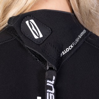Combinaison De Plongée Gul Response 5/3 Mm Bs À Fermeture Éclair Dorsale Pour Femme - Noire Re1229