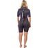 Combinaison De Plongée Courte Gul Response Natur 3/2 Mm Pour Femme 2026 - Gris/Bleu Re3318