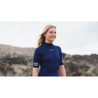 T-Shirt Anti-Uv À Manches Courtes Gul Pour Femme 2026 - Bleu Rg0330