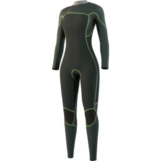 Combinaison Intégrale Mystic Evolve 3/2 Mm À Fermeture Éclair Frontale Pour Femme - Noire 250041