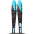 Ensemble skis nautiques O'Brien Vortex 54" junior et fixations X7 2026 - Bleu