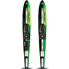 Ensemble skis nautiques junior Obrien Celebrity 58" et fixations X7 - Vert Ensemble skis nautiques junior Obrien Celebrity 58" et fixations X7 - Vert
