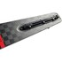 Ski Nautique Radar Senate Lithium 2026 - Carbone / Noir Mat / Rouge Punk Rock