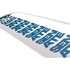 Radar Senate Probuild Textreme Waterski 2026 - Bleu Égée
