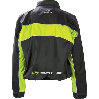 Sola Charge Junior Taped Spray Top - Noir/Citron Vert A1901