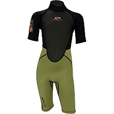 Combinaison Courte Sola Junior Storm 3/2 Mm - Noir Kaki A1723