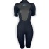 Combinaison Shorty Sola Ignite 3/2 Mm Pour Femme (Modèle 2026) - Noire