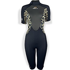 Combinaison Shorty Sola Ignite 3/2 Mm Pour Femme 2026 - Jaguar