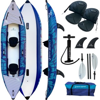 Pack Kayak Haute Pression Spinera Duo 340 Pour 2 Personnes (2026) - Bleu