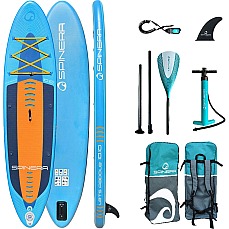 Pack Planche De Sup Gonflable Spinera Lets Paddle - 3,30 M (10'10&Quot;) Bleu Pack Planche De Sup Gonflable Spinera Lets Paddle - 3,30 M (10'10&Quot;) Bleu