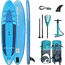 Pack Planche De Sup Gonflable Spinera Lets Paddle - 3,15 M (10'4&Quot;) Bleu Pack Planche De Sup Gonflable Spinera Lets Paddle - 3,15 M (10'4&Quot;) Bleu