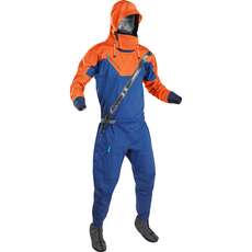 Combinaison Étanche Palm Fuse Adventure Pour Le Canoë-Kayak 2026 - Bleu Marine Mandarin