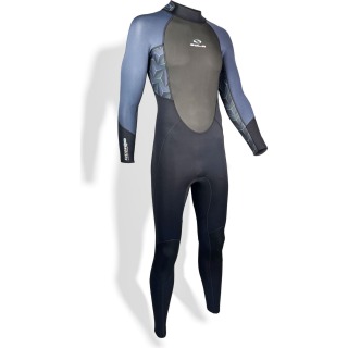 Combinaison Intégrale Sola Fusion 3/2 Mm - Bleu/Acier A1711