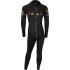 Combinaison De Plongée Sola Kids Fire 5/4 Mm À Fermeture Éclair Dorsale - Noire A1508