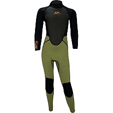 Combinaison Intégrale Sola Junior Storm 3/2 Mm - Noir/Kaki