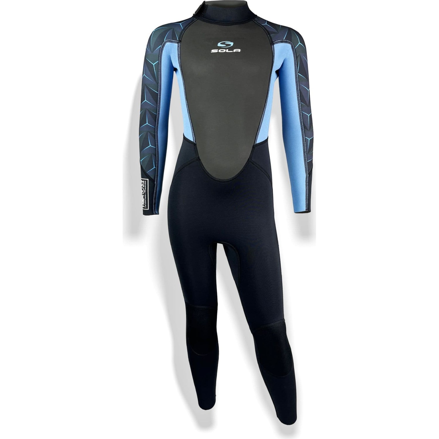 Combinaison Intégrale Sola Junior Storm 3/2 Mm - Bleu Acier