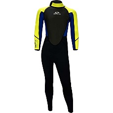 Combinaison Intégrale Sola Junior Storm 3/2 Mm - Citron Vert/Marine