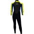 Combinaison Intégrale Sola Junior Storm 3/2 Mm - Citron Vert/Marine