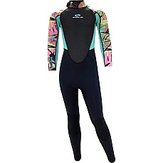 Combinaison Intégrale Sola Junior Storm 3/2 Mm - Motif Floral D'Été