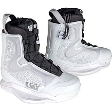 Bottes De Wakeboard Ronix One Intuition+ 2027 - White Elephant / Chrome