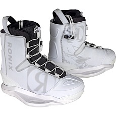 Bottes De Wakeboard Ronix Utopia Intuition Cable Park 2027 - Blanc / Fumé