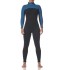 Combinaison De Plongée Typhoon Essential Pour Femme 3/2 Mm Avec Fermeture Éclair Dorsale 2027 - Océan/Noir