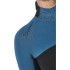 Combinaison De Plongée Typhoon Essential Pour Femme 3/2 Mm Avec Fermeture Éclair Dorsale 2027 - Océan/Noir