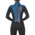 Combinaison De Plongée Typhoon Essential Pour Femme 3/2 Mm Avec Fermeture Éclair Dorsale 2027 - Océan/Noir