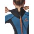 Combinaison De Plongée Typhoon Essential Pour Femme 3/2 Mm Avec Fermeture Éclair Dorsale 2027 - Océan/Noir