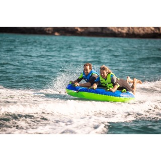 Jobe Storm 2 Person Towable - Bleu / Vert