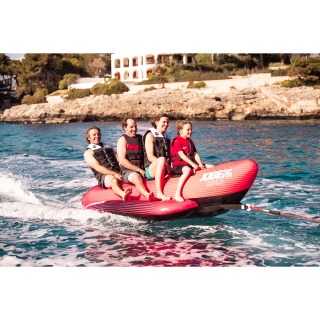 Jobe Chaser 4 Personnes Remorquable - Rouge