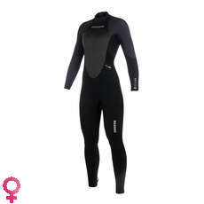 Mystic Combinaison Combinaison Gz Backzip Star 5 / 4Mm Pour Femme - Noir / Gris Mystic Combinaison Combinaison Gz Backzip Star 5 / 4Mm Pour Femme - Noir / Gris