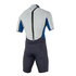 Combinaison Shorty À Fermeture Zippée À L'arrière Avec Fermeture À Glissière 3 / 2Mm - Bleu Marine