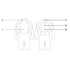 Mystic Star 3/2 B-Zip Flatlock Longarm Shorty Combinaison De Plongée - Armée