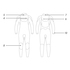 Mystic Pierre 5/3 Double F-Zip Pleine Wetsuit - Marine