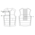 Mystic Stone Front-Zip Impact Vest - Noir
