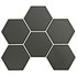 Tampons Hexagonaux Seadek - Tampons Hexagonaux Auto-Adhésifs Antidérapants 150 Mm 3 Mm - Noir [6 Pack]
